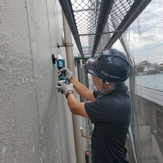 江戸川区の外壁塗装工事1