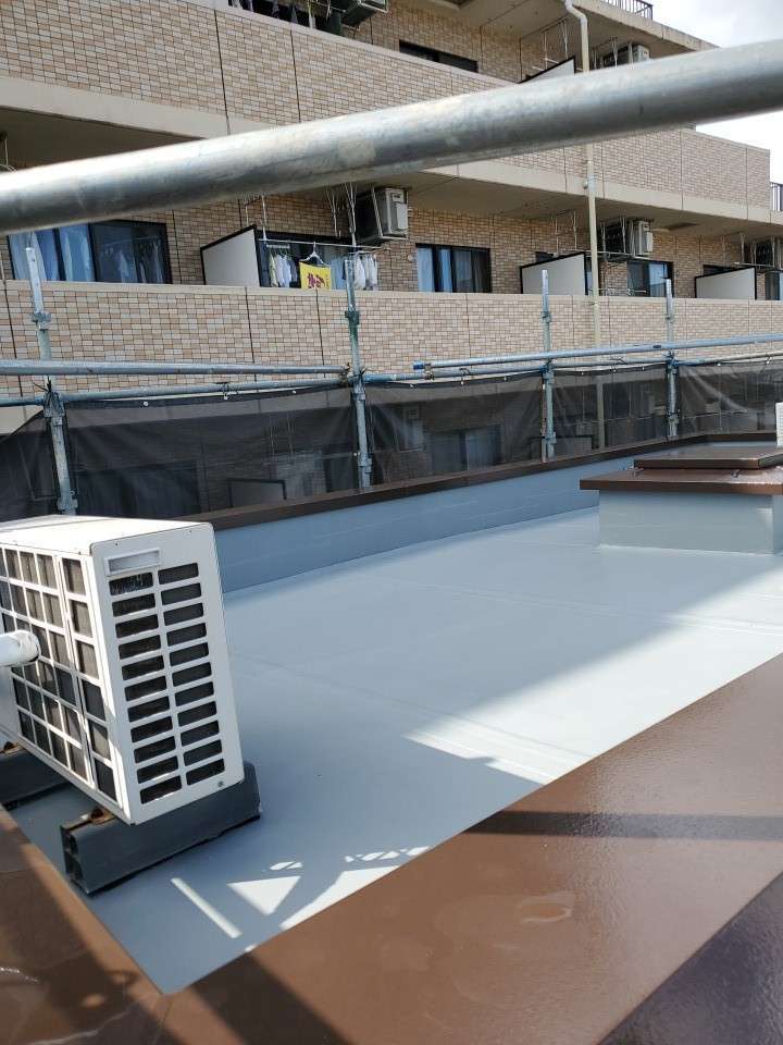 陸屋根の防水工事