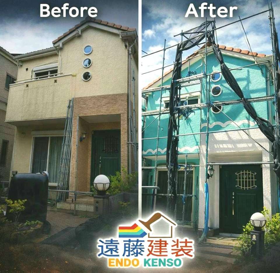 市川市の外壁塗装事例の画像2